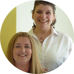 team-marie-and-olga-chiropractic-assistants-photo